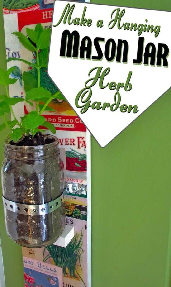 25 DIY Mason Jar Herb Garden Ideas for Indoor • Its Overflowing