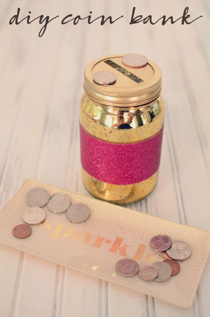 20 DIY Piggy Bank Ideas for Kids Using Mason Jars