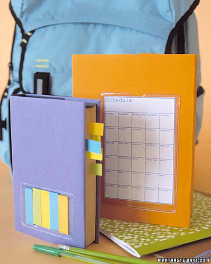 50 Cute and Cool DIY School Supplies for Back To School