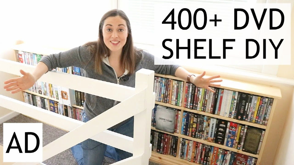 20 Useful DIY DVD Storage Ideas (How To Guide)