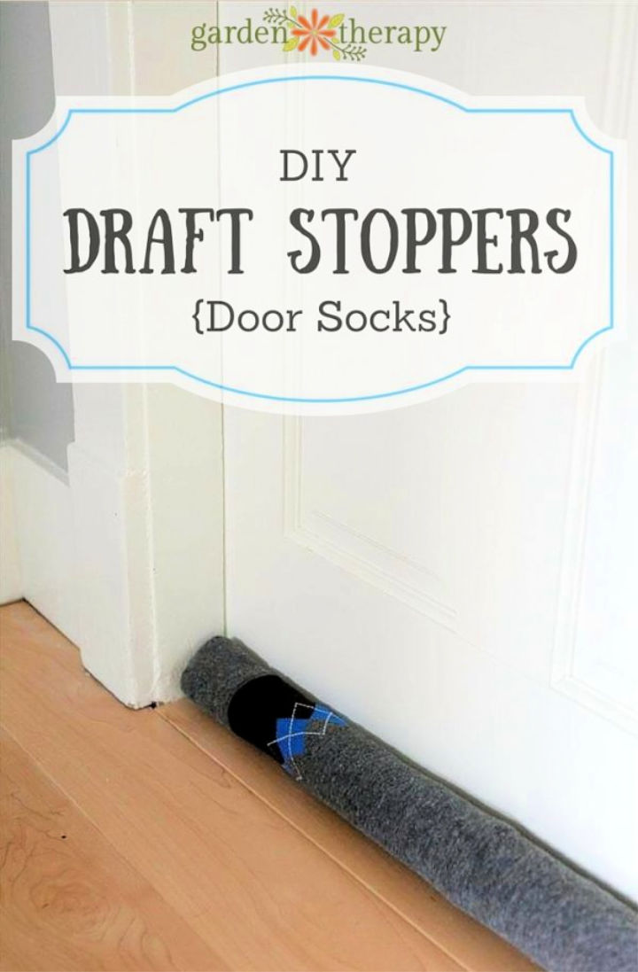18 Easy DIY Door Draft Stopper Ideas to Make