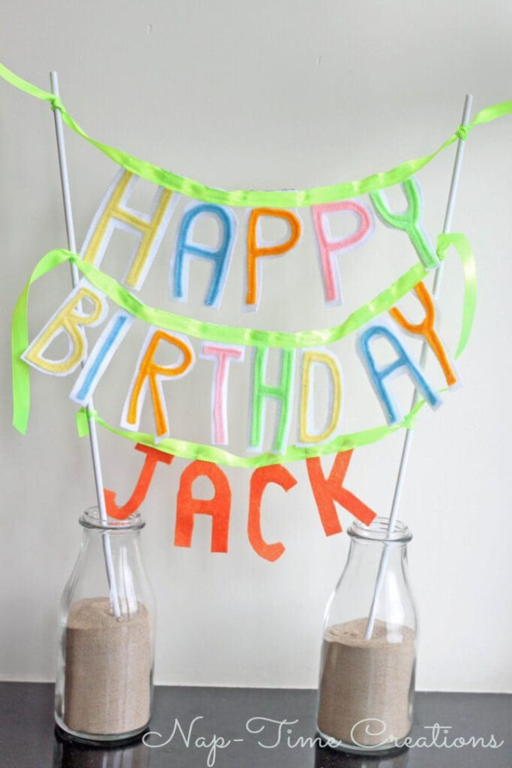 DIY Happy Birthday Banner