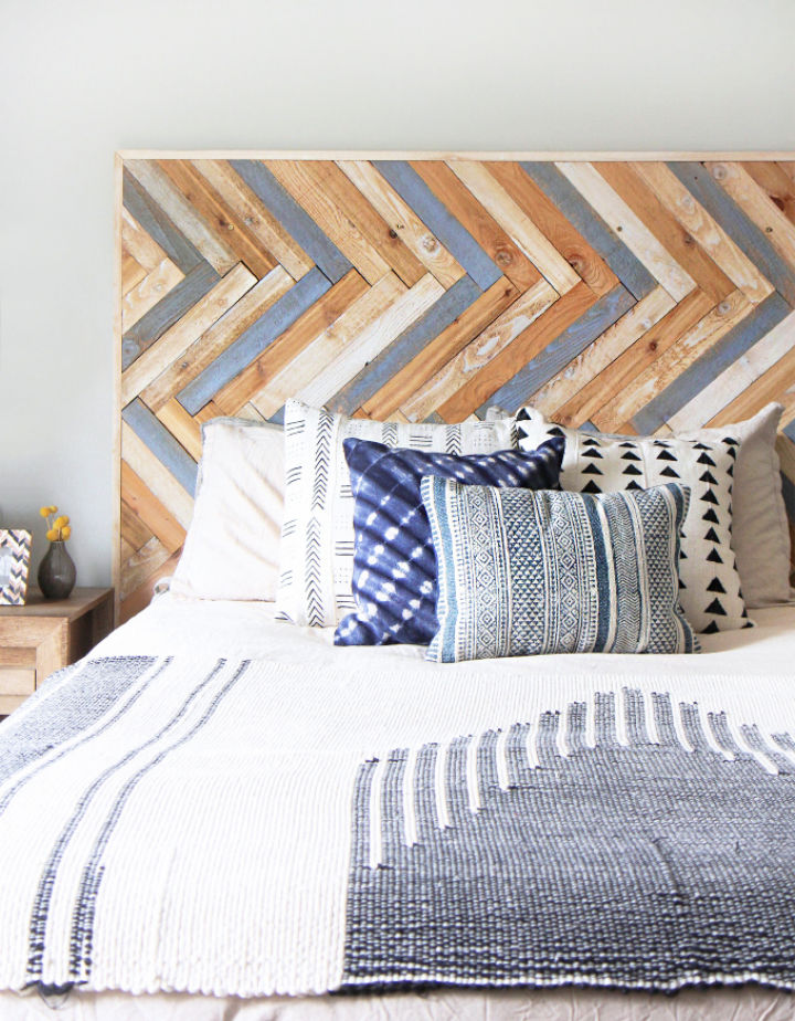30 Simple DIY Wood Headboard Ideas You Can Build Yourself