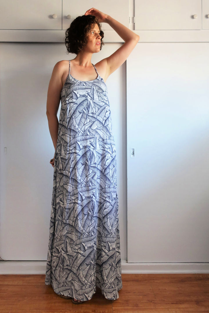 10 Free Slip Dress Pattern Beginners Can Sew • Its Overflowing