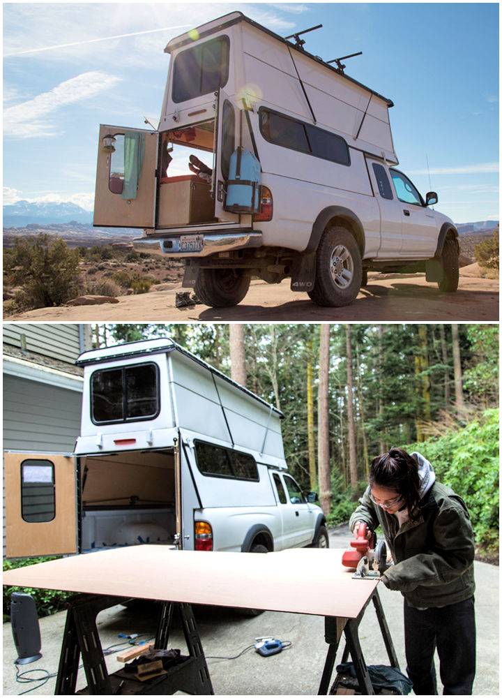 10 Homemade DIY Camper Shell Plans To Build Your Own