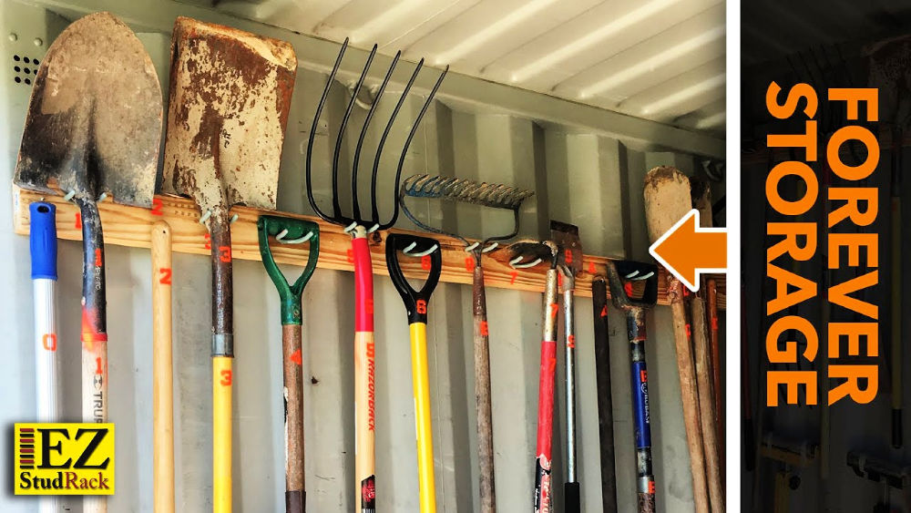 17 Easy DIY Garden Tool Storage Ideas