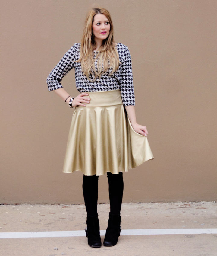 women's circle skirt pattern free