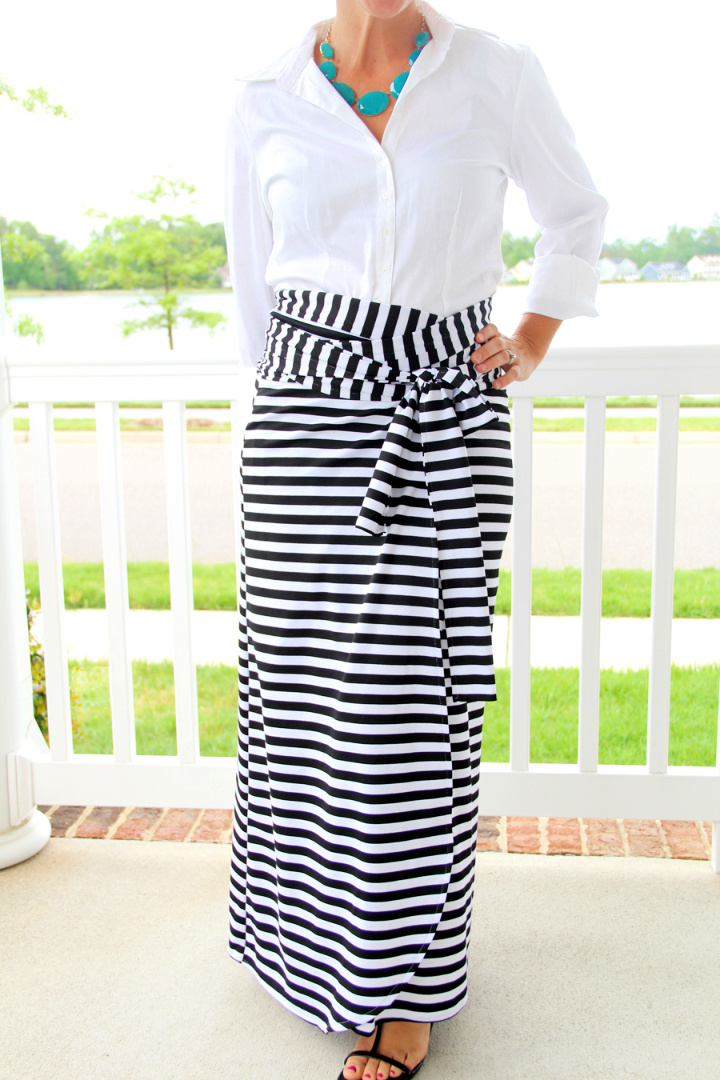 Maxi Skirt Template