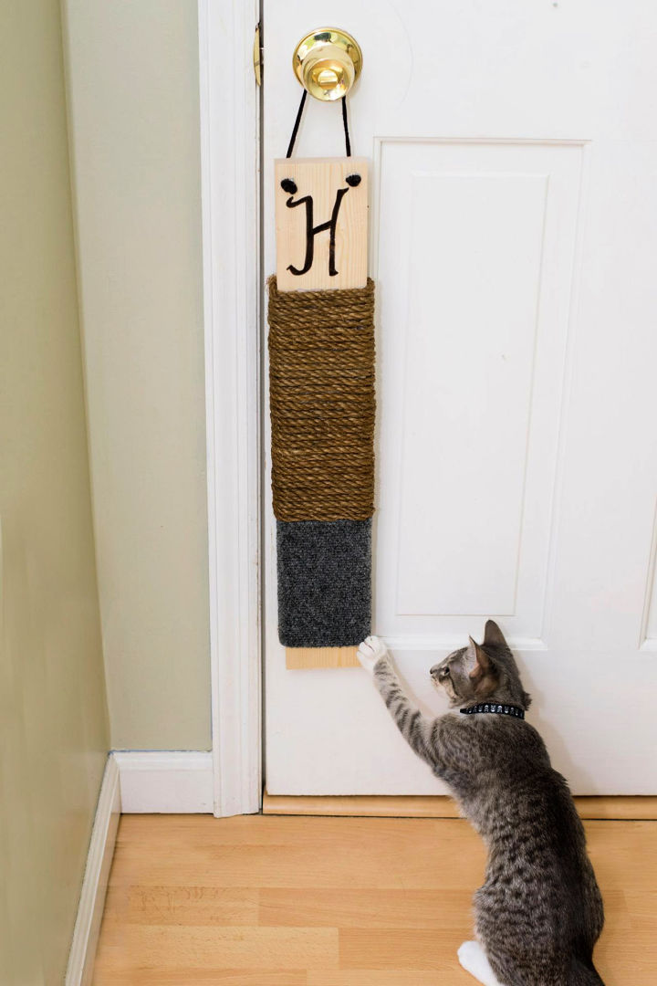 15 Best DIY Cat Scratching Post Plans • Its Overflowing