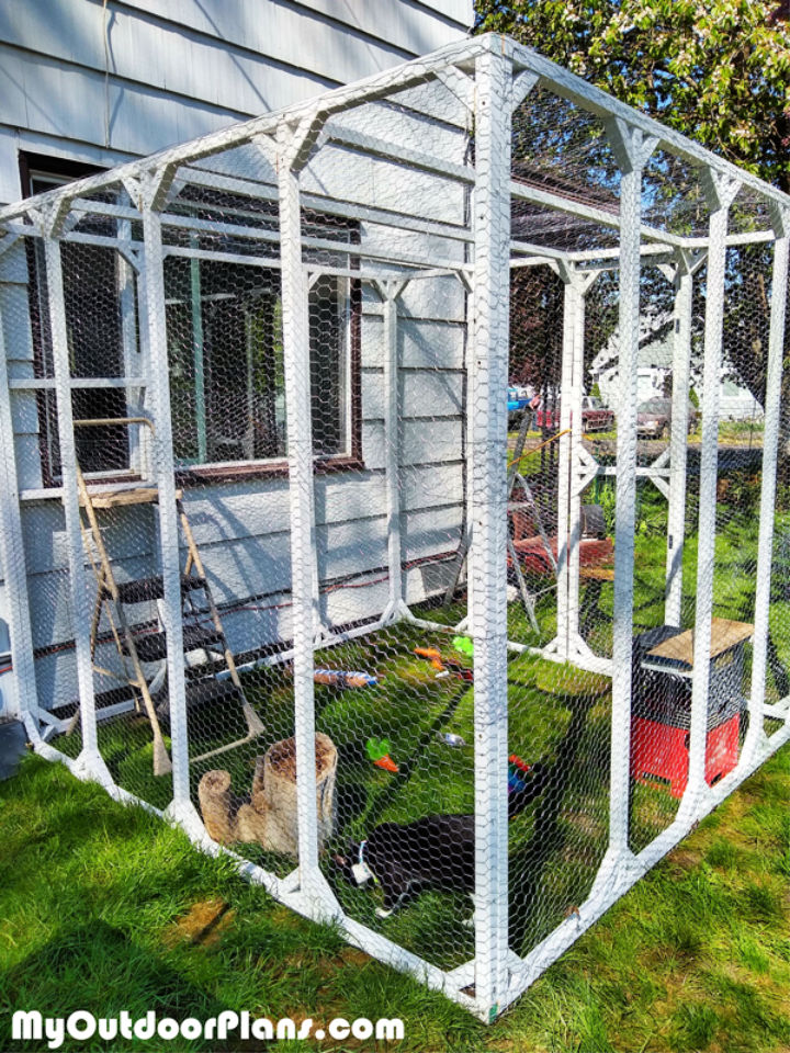 30 Free DIY Catio Plans DIY Outdoor Cat Enclosure