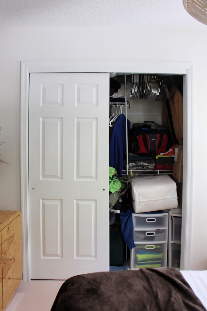 10 Cheap DIY Closet Doors That Can Make A Big Impact • Its Overflowing