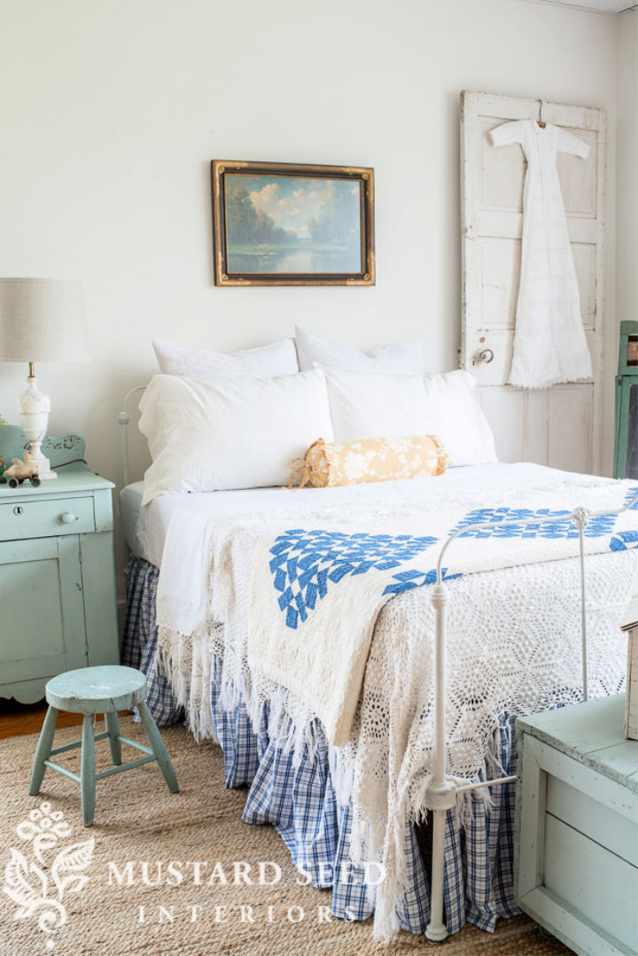 How to Make a Ruffled Bed Skirt