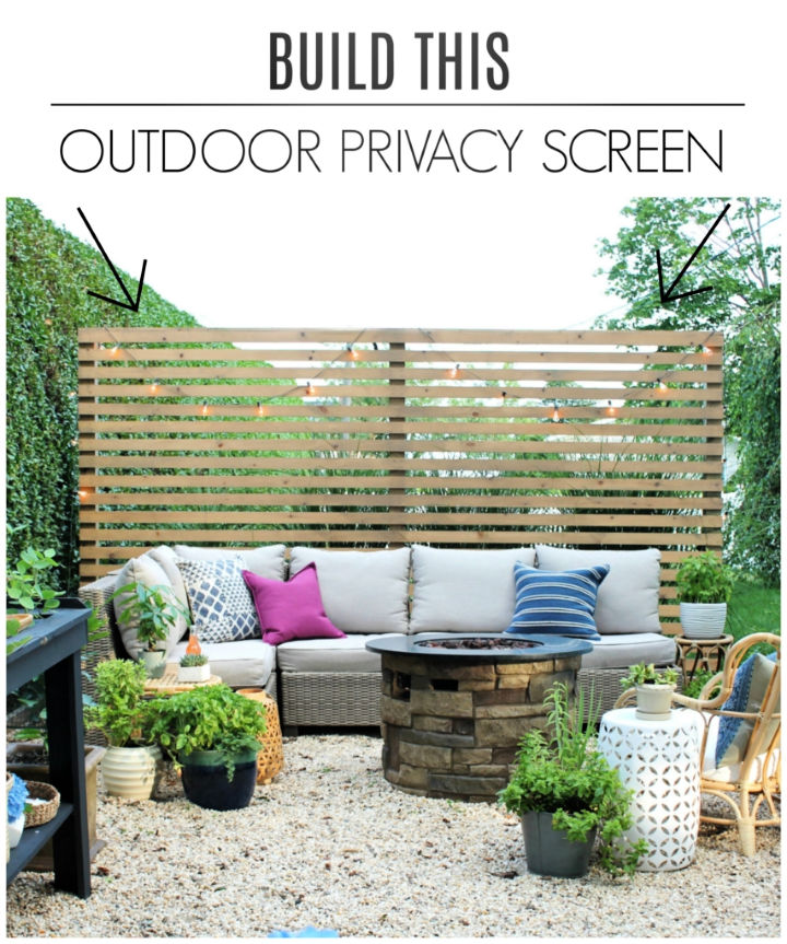 50 Diy Outdoor Privacy Screen Ideas You Can Easily Build