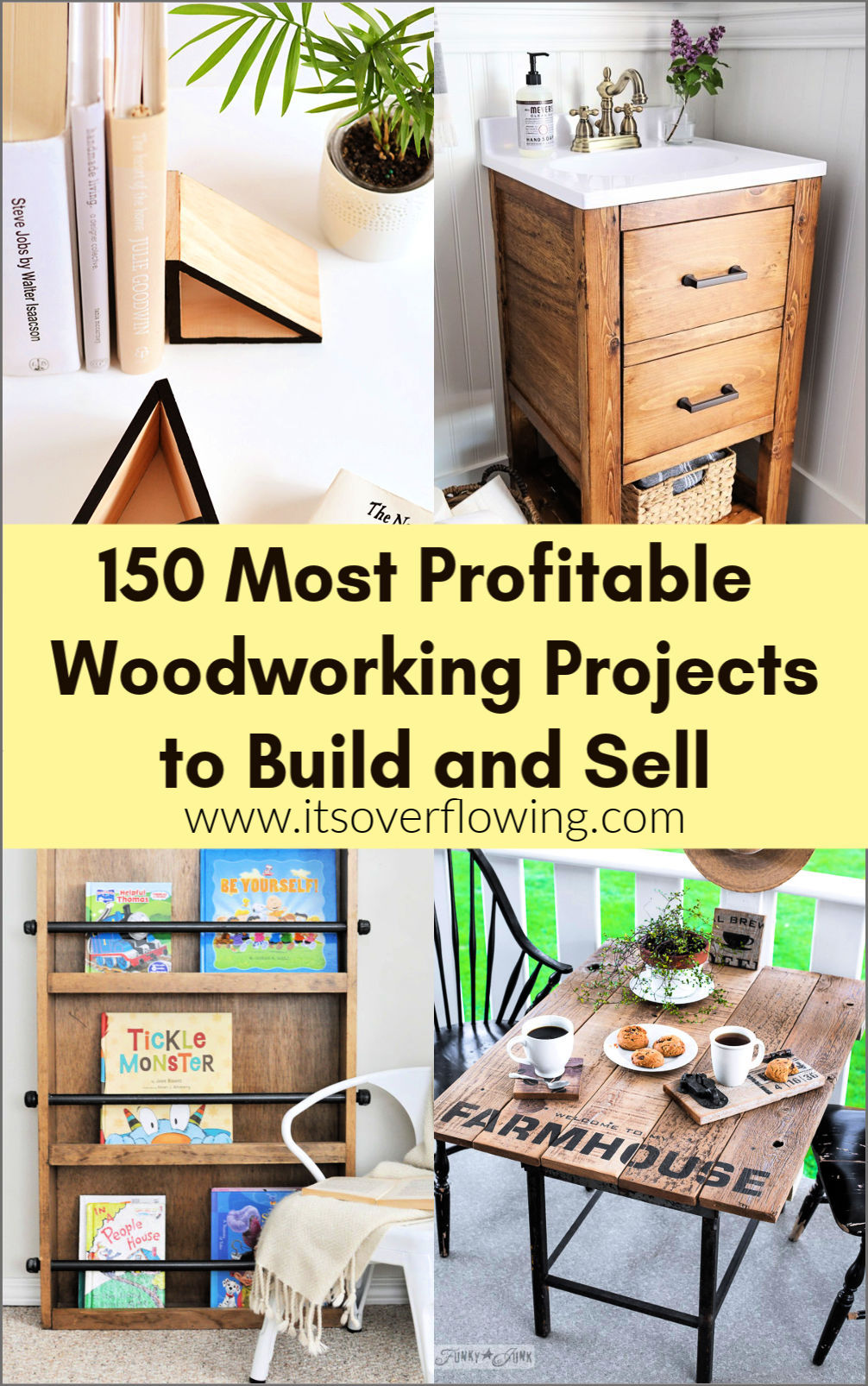 28 Easy Wood Projects for your Home