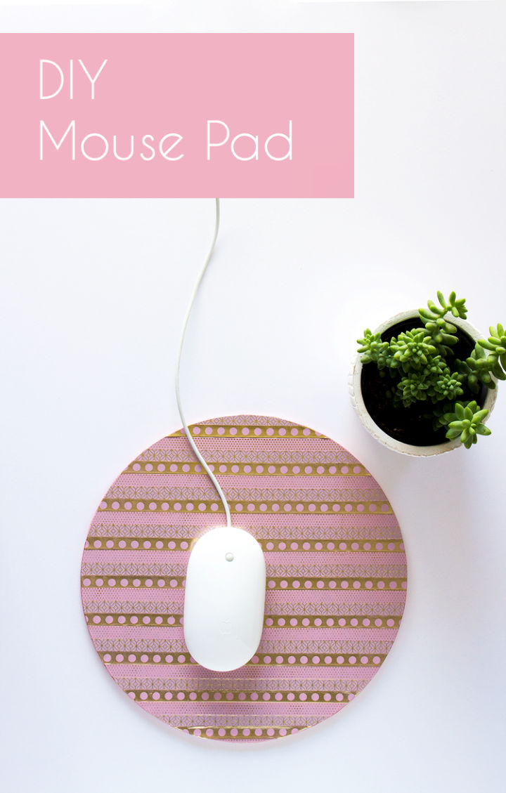 25 Homemade DIY Mouse Pad Ideas