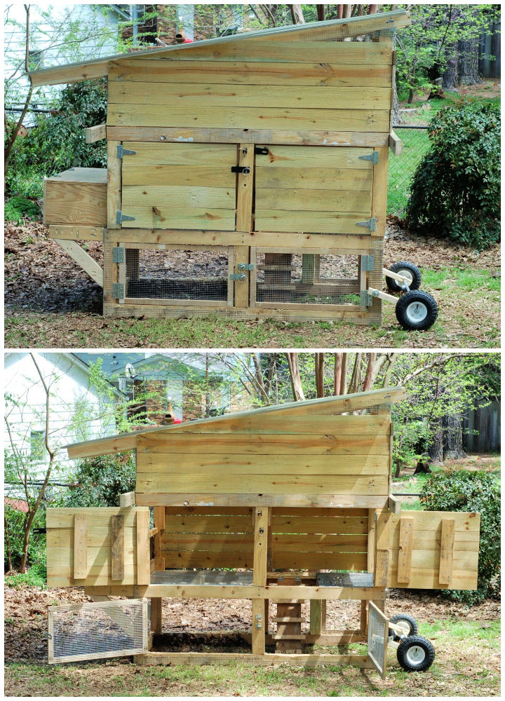 30 Free DIY Chicken Tractor Plans (Easy Building Steps)