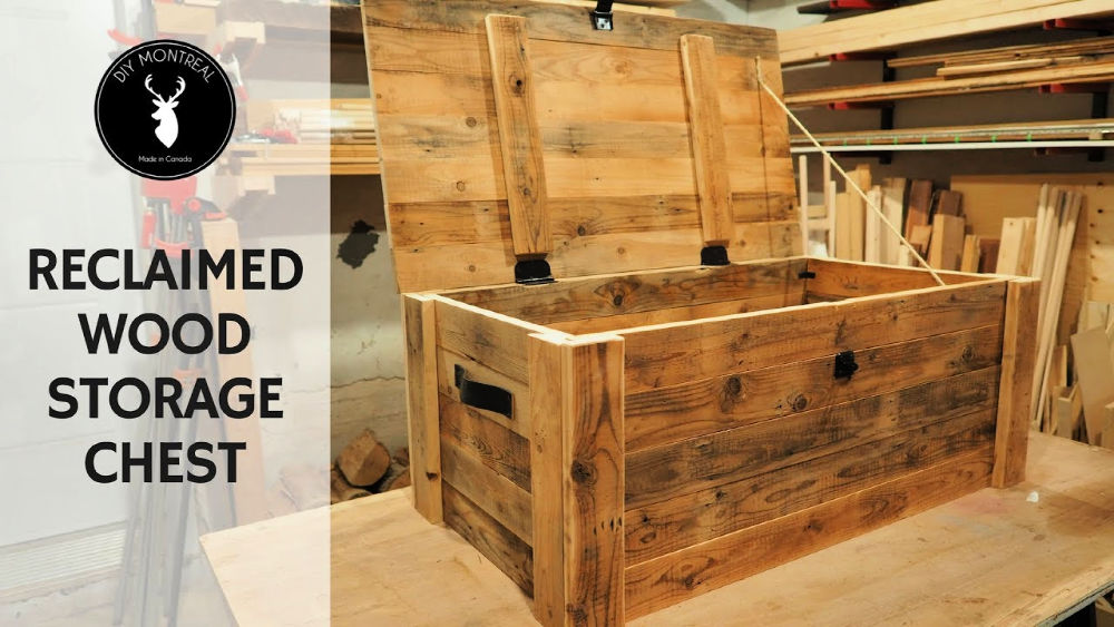 Storage Chest from Reclaimed Wood