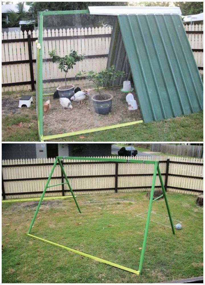 Swing Set to Chicken Coop