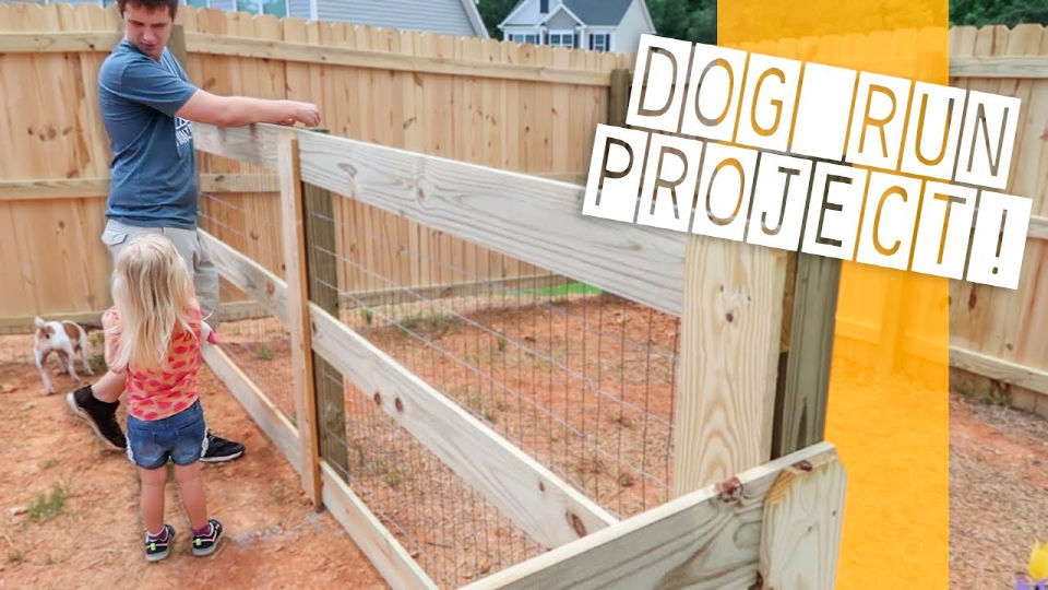 8 DIY Dog Run Ideas and Free Plans • Its Overflowing