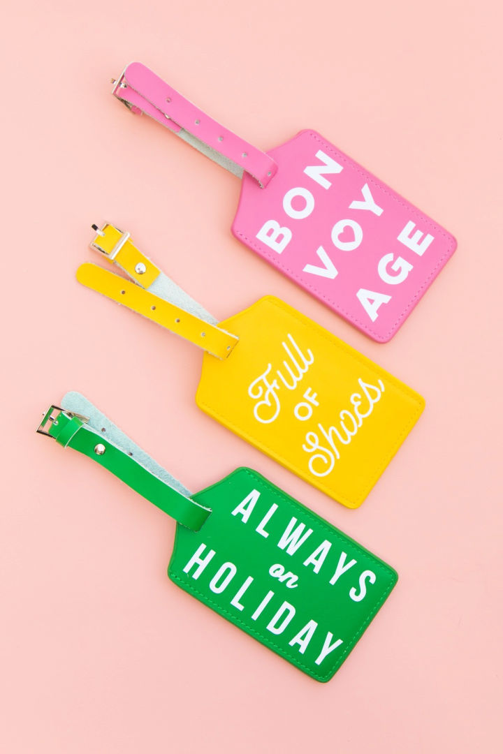 How to Make a Luggage Tag (20 Easy DIY Luggage Tags)