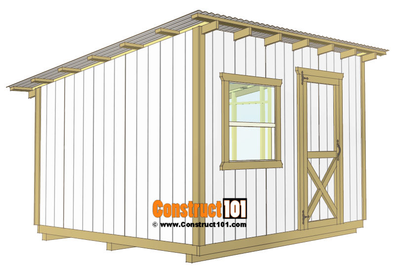 20 Free Lean To Shed Plans With Detailed Instuctions And PDF 20-free-lean-to-shed-plans-with-detailed-instuctions-and-pdf