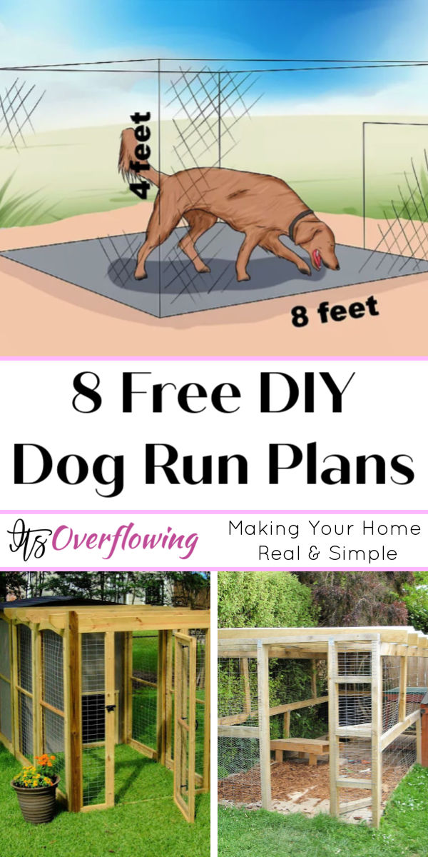 8 Cheap DIY Dog Run Ideas in Backyard