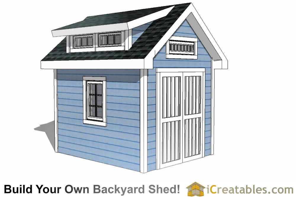 8x10 Shed Plans with Materials List Free Shed Plans 8x10