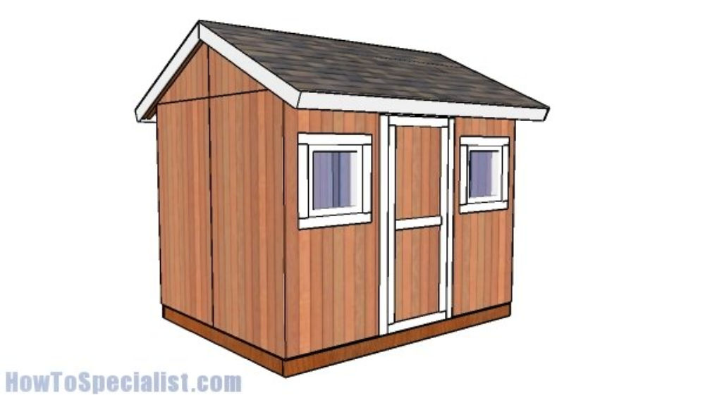 8x10 Shed Plans with Materials List Free Shed Plans 8x10