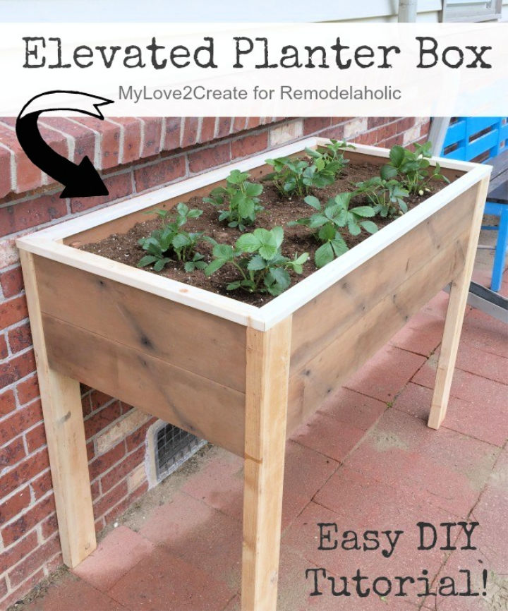 15 Free Waist High Raised Garden Bed Plans