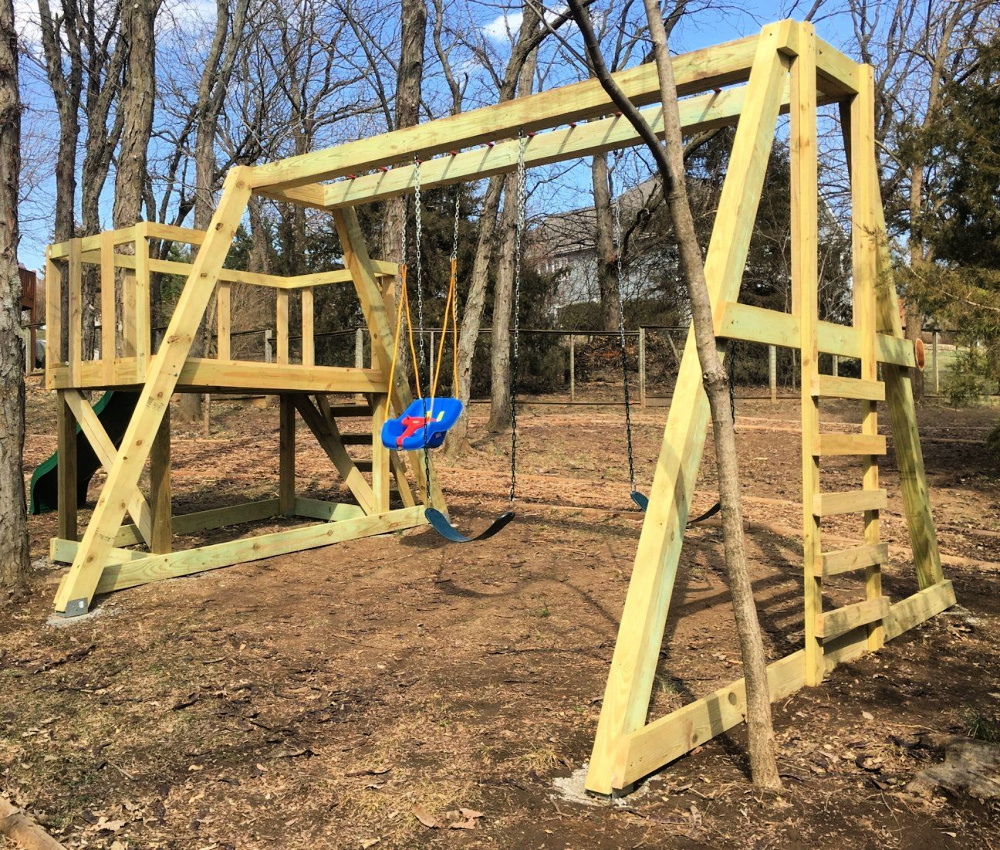 28 Simple DIY Swing Set Plans To Build One For Your Kids 28-simple-diy-swing-set-plans-to-build-one-for-your-kids