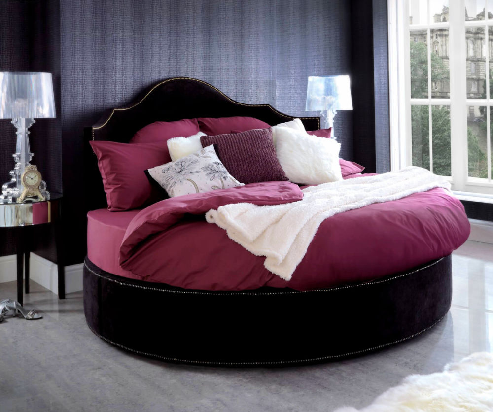 12 Unique Round Bed Design Ideas for Bedroom