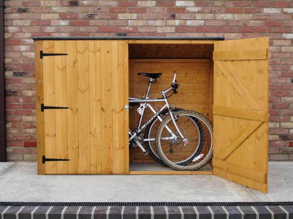 20 Free DIY Bike Shed Plans DIY Outdoor Bike Storage