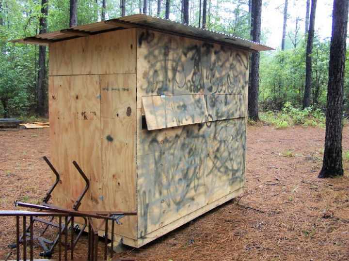 15 Free DIY Deer Blind Plans (Homemade Hunting Blind)