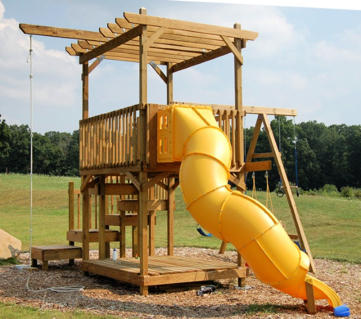 28 Free DIY Swing Set Plans (How to Build a Swing Set)