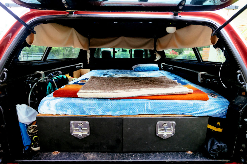 15 Homemade DIY Truck Bed Camper Designs For Easy Camping
