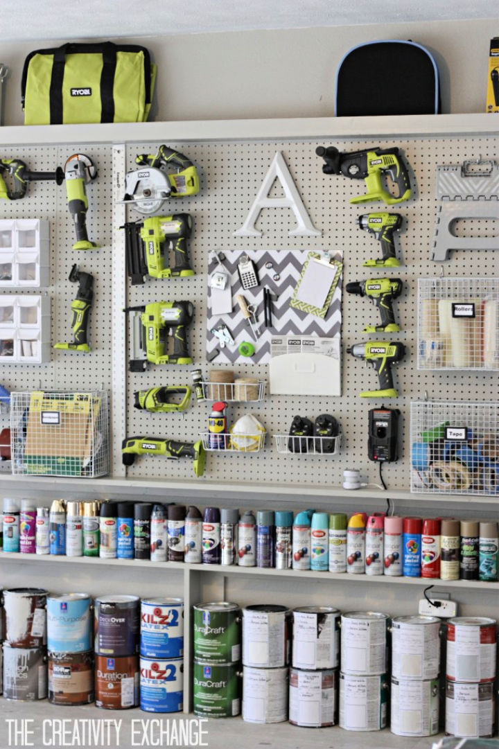 25 Homemade DIY Tool Storage Ideas
