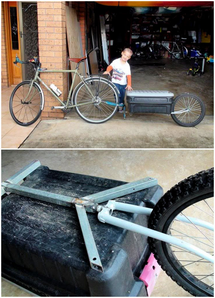 10 Free DIY Bike Trailer Plans | How to Build a Bike Trailer