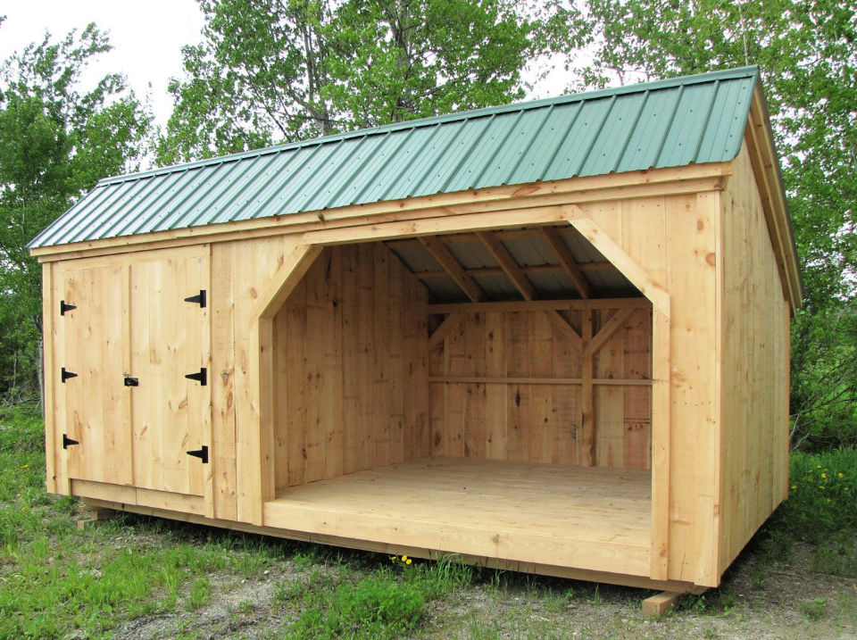35 Free DIY Firewood Shed Plans (How to Build a Wood Shed)
