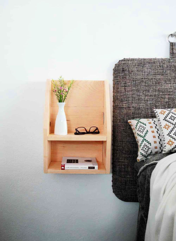 25 Easy DIY Floating Nightstand Plans and Ideas