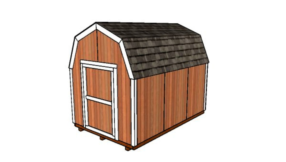 10 Free 2 Story Gambrel Shed Plans • Its Overflowing