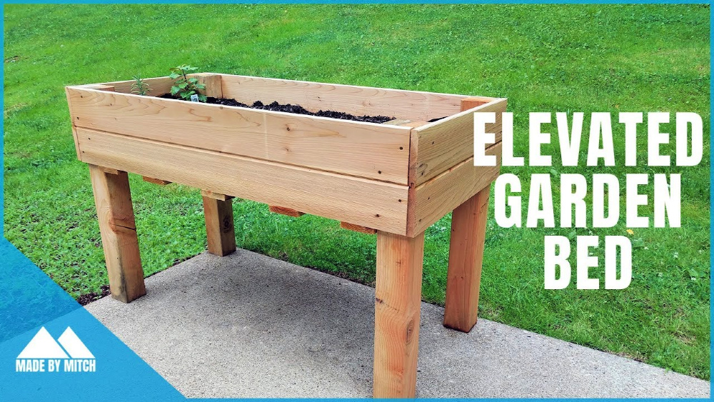 15 Free Waist High Raised Garden Bed Plans