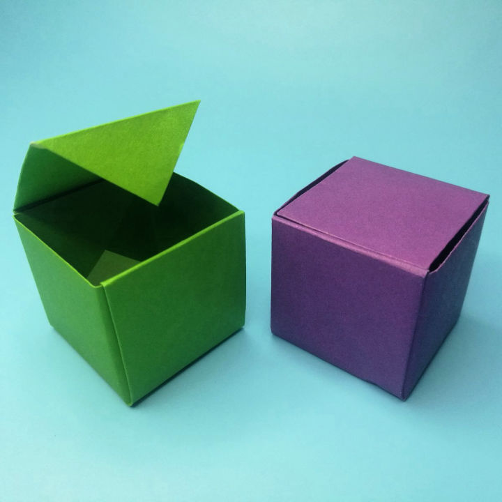 20 Quick and Easy Origami Box Folding Instructions & Ideas