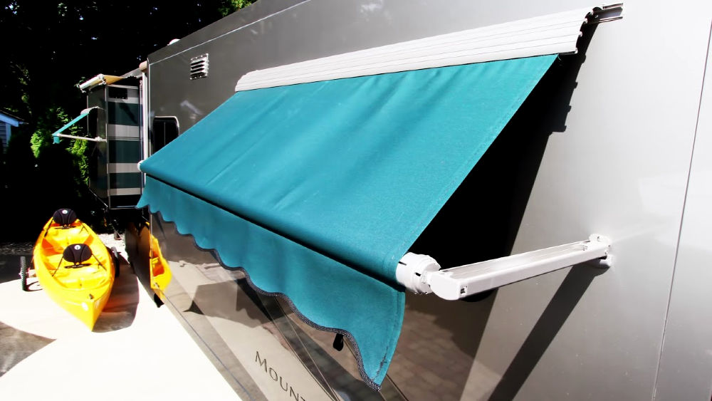 10 DIY Camper Awning Ideas (Make DIY RV Awning)