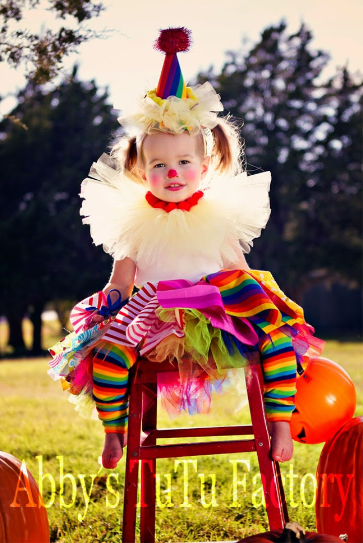 How to Make Scrappy Tutu Clown Costume