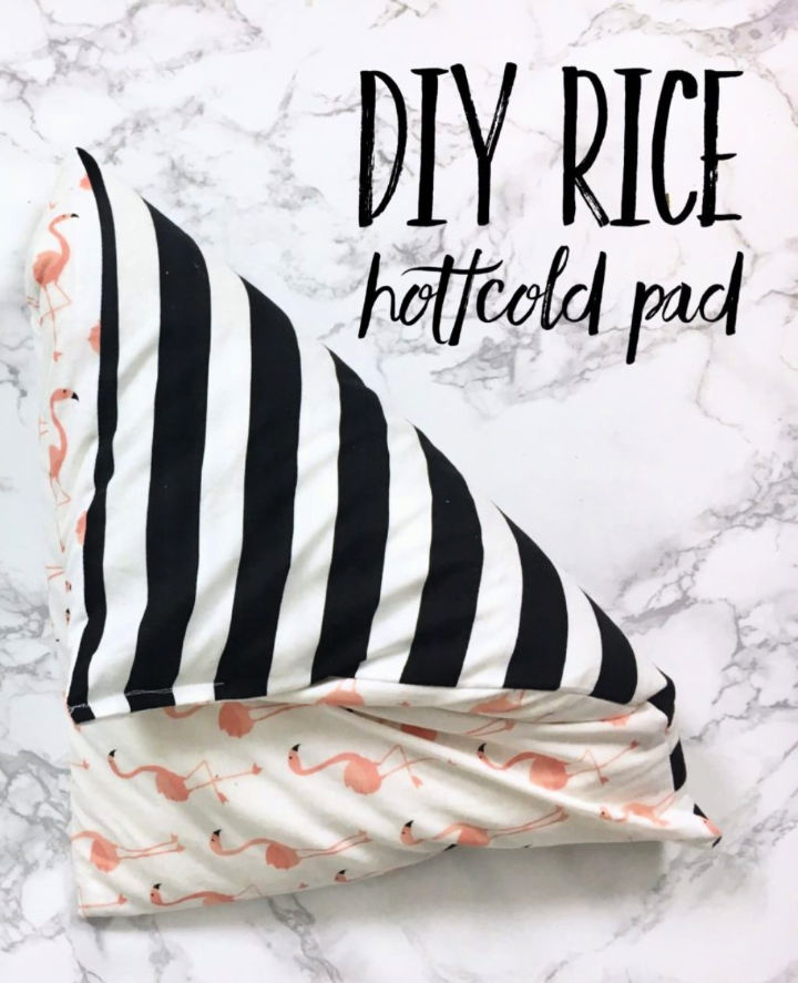 10 DIY Rice Heating Pad Ideas (Aromatherapy Heating Bag)