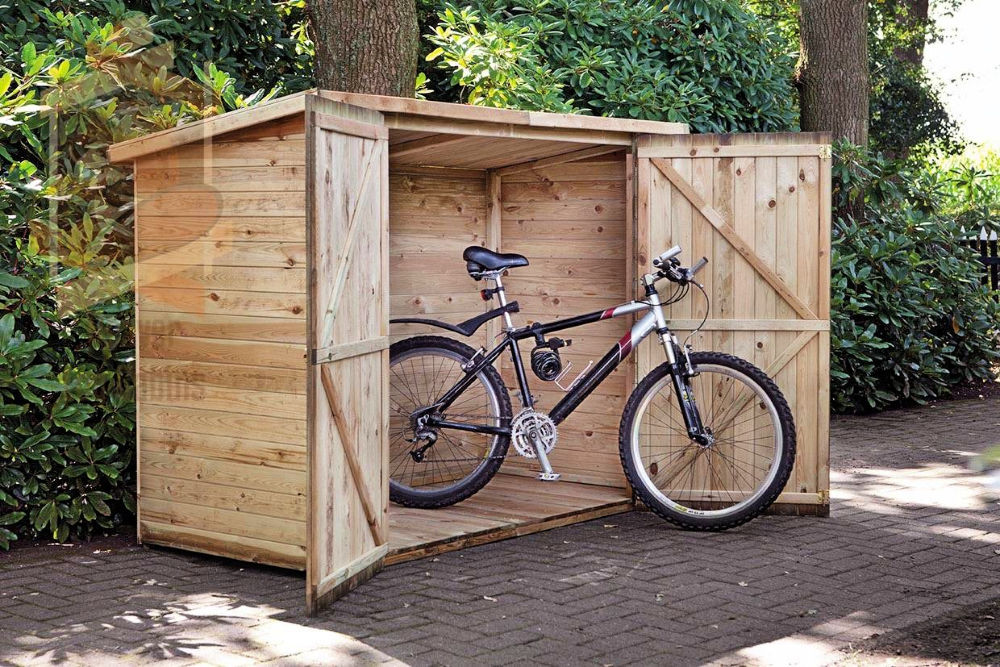 20 Free DIY Bike Shed Plans DIY Outdoor Bike Storage