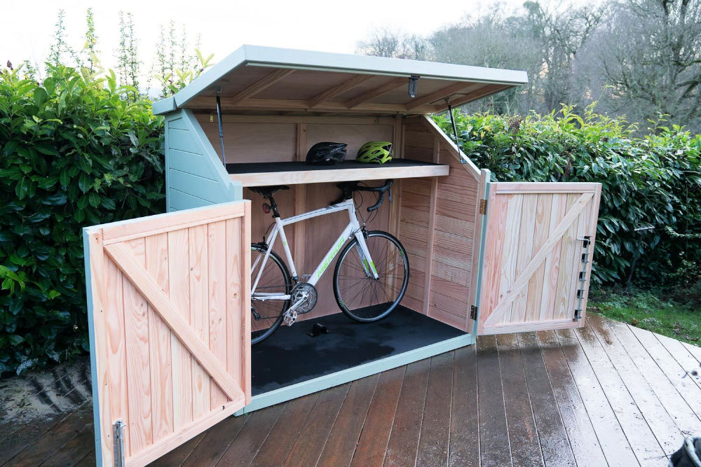 20 Free DIY Bike Shed Plans DIY Outdoor Bike Storage