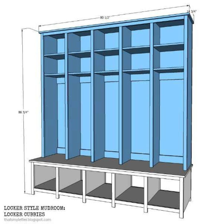 15 Free DIY Shoe Cubby Plans How To Build Shoe Cubbies