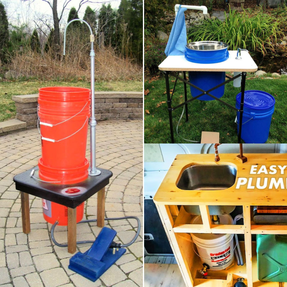 10 DIY Camping Sink Ideas That You Can Easily Make