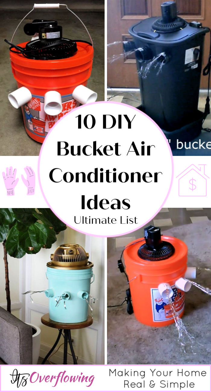 10 Homemade DIY Bucket Air Conditioner Ideas